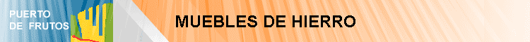 MUEBLES DE HIERRO